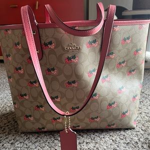 Coach Strawberry Tote